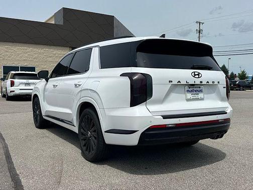 Hyper White 2024 Hyundai PALISADE Calligraphy Night Edition