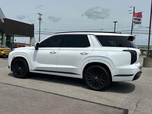 Hyper White 2024 Hyundai PALISADE Calligraphy Night Edition