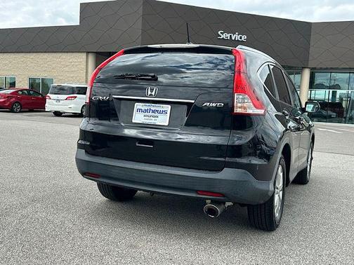 Black 2012 Honda CR-V EX-L