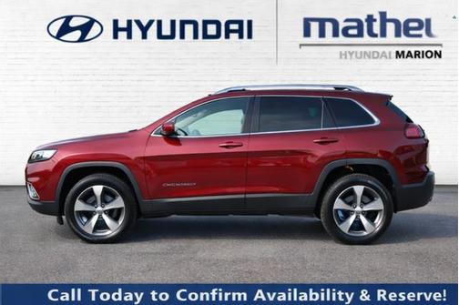 Velvet Red Pearlcoat 2021 Jeep Cherokee Limited