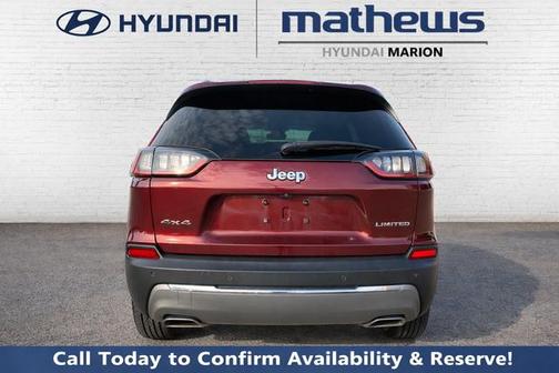 Velvet Red Pearlcoat 2021 Jeep Cherokee Limited