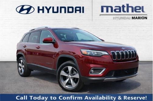 Velvet Red Pearlcoat 2021 Jeep Cherokee Limited