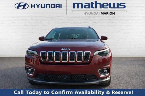 Velvet Red Pearlcoat 2021 Jeep Cherokee Limited