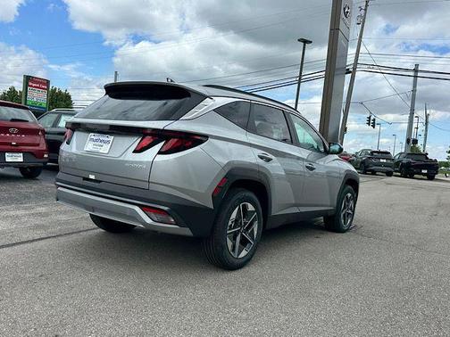 Shimmering Silver 2026 Hyundai TUCSON Hybrid SEL