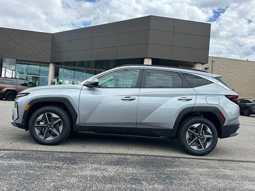 Shimmering Silver 2026 Hyundai TUCSON Hybrid SEL