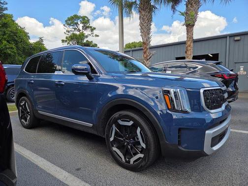 Midnight Lake Blue 2024 Kia Telluride EX