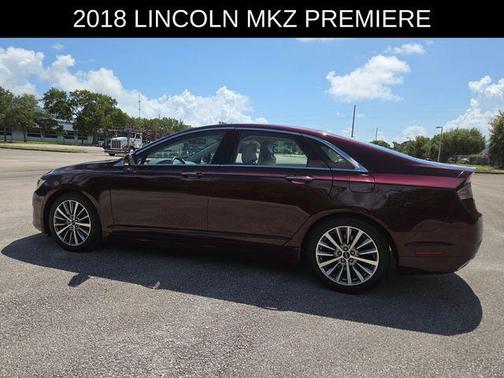 Burgundy 2018 Lincoln MKZ Premiere