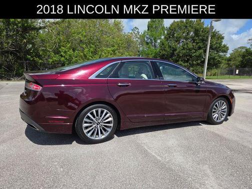 Burgundy 2018 Lincoln MKZ Premiere