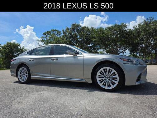 Atomic Silver 2018 Lexus LS 500 Base