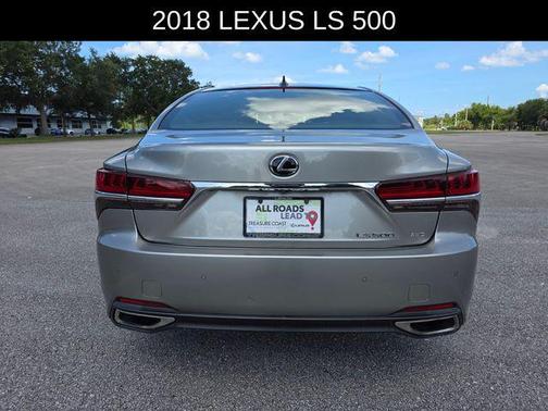 Atomic Silver 2018 Lexus LS 500 Base