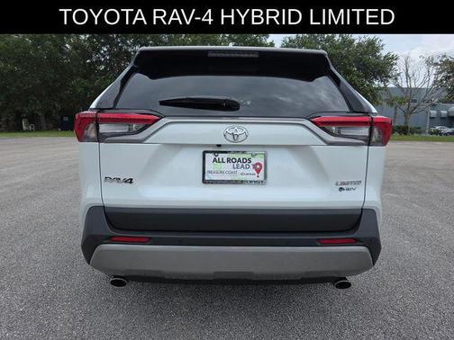 Wind Chill Pearl 2025 Toyota RAV4 Hybrid Limited