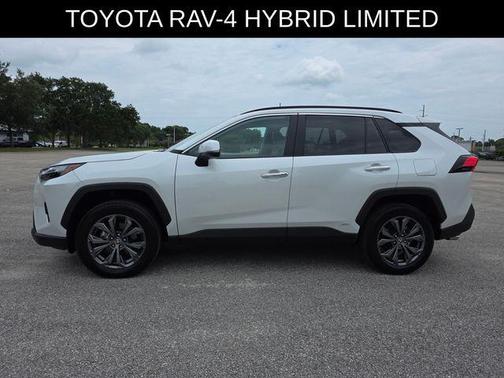 Wind Chill Pearl 2025 Toyota RAV4 Hybrid Limited
