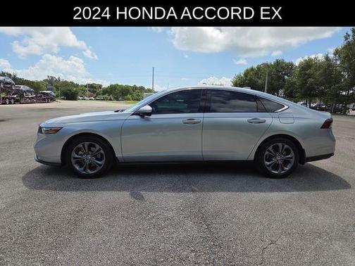Solar Silver Metallic 2024 Honda Accord EX