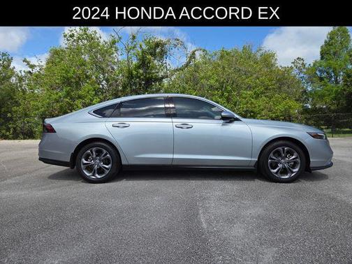 Solar Silver Metallic 2024 Honda Accord EX