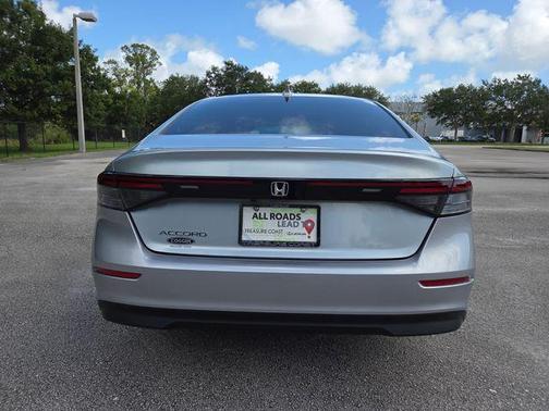 Solar Silver Metallic 2024 Honda Accord EX