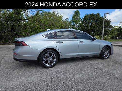 Solar Silver Metallic 2024 Honda Accord EX