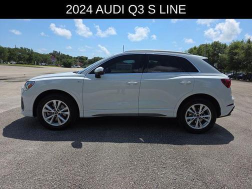 Glacier White 2024 Audi Q3 Premium Plus