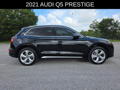 Black Metallic 2021 Audi Q5 45 Prestige