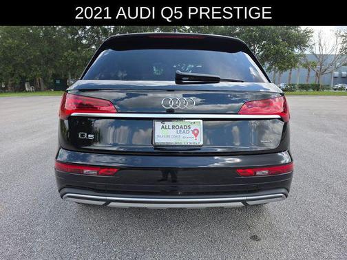 Black Metallic 2021 Audi Q5 45 Prestige