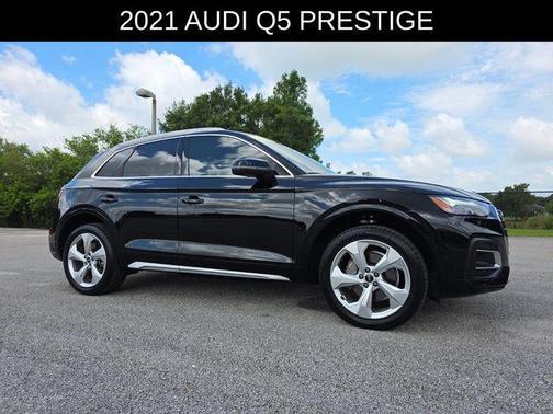 Black Metallic 2021 Audi Q5 45 Prestige