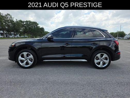 Black Metallic 2021 Audi Q5 45 Prestige