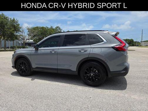Gray 2024 Honda CR-V Hybrid Sport FWD