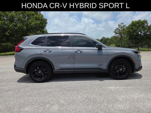 Gray 2024 Honda CR-V Hybrid Sport FWD