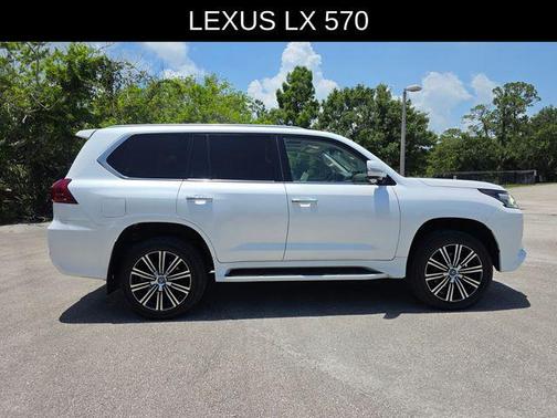 Eminent White Pearl 2021 Lexus LX 570 Base