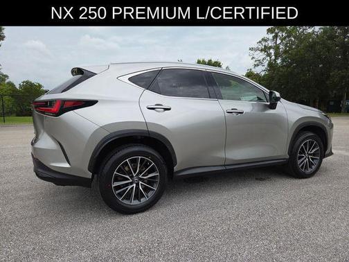 Atomic Silver 2023 Lexus NX 250 Premium