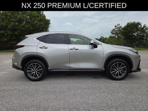 Atomic Silver 2023 Lexus NX 250 Premium