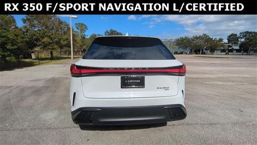 2024 Lexus RX 350 F SPORT Handling