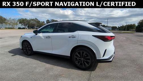 2024 Lexus RX 350 F SPORT Handling