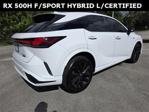 2025 Lexus RX 500h 500h F SPORT Performance