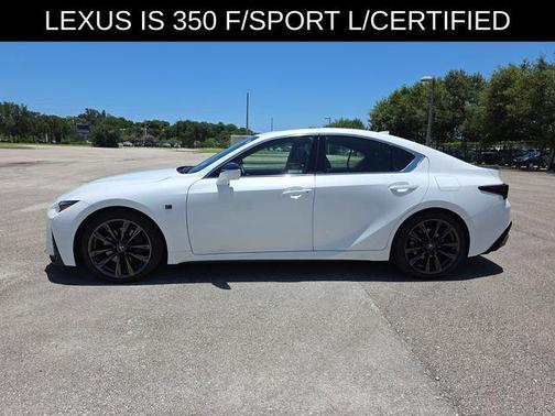 ultra white 2025 Lexus IS 350 F SPORT Design