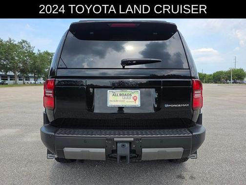 Black 2024 Toyota Land Cruiser Base