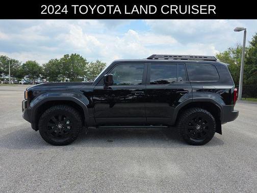 Black 2024 Toyota Land Cruiser Base