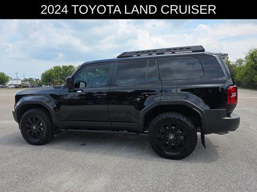 Black 2024 Toyota Land Cruiser Base