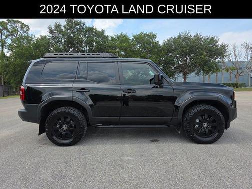 Black 2024 Toyota Land Cruiser Base