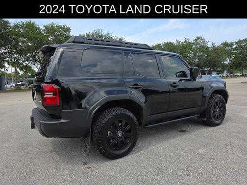 Black 2024 Toyota Land Cruiser Base