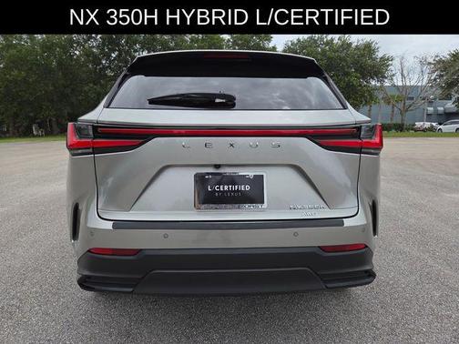 Atomic Silver 2025 Lexus NX 350h Luxury
