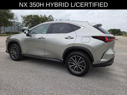 Atomic Silver 2025 Lexus NX 350h Luxury