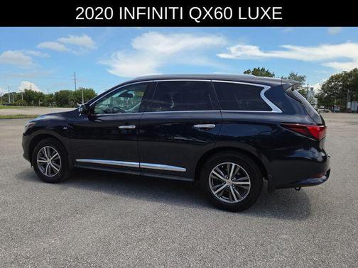 Blue 2020 INFINITI QX60 Luxe