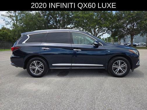 Blue 2020 INFINITI QX60 Luxe