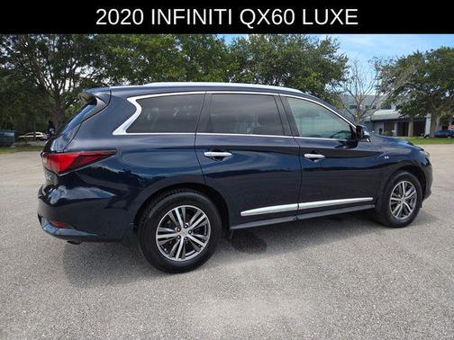 Blue 2020 INFINITI QX60 Luxe