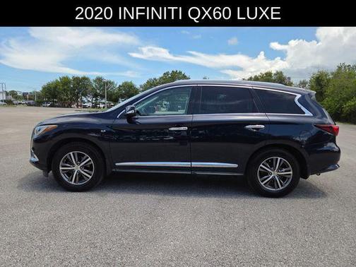 Blue 2020 INFINITI QX60 Luxe