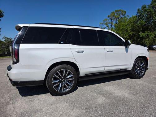 Crystal White Tricoat 2021 Cadillac Escalade Sport Platinum