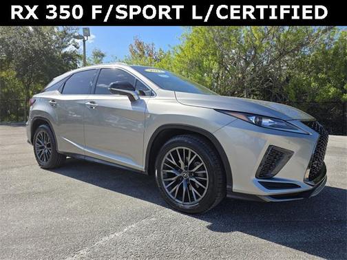2021 Lexus RX 350 F SPORT Handling