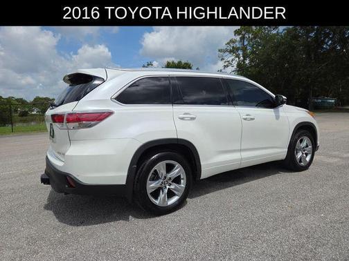 Blizzard Pearl 2016 Toyota Highlander Limited