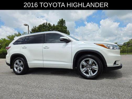 Blizzard Pearl 2016 Toyota Highlander Limited