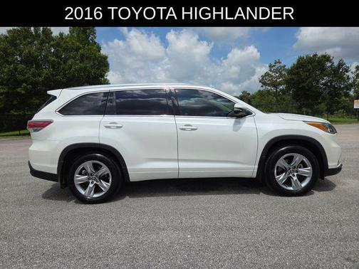 Blizzard Pearl 2016 Toyota Highlander Limited